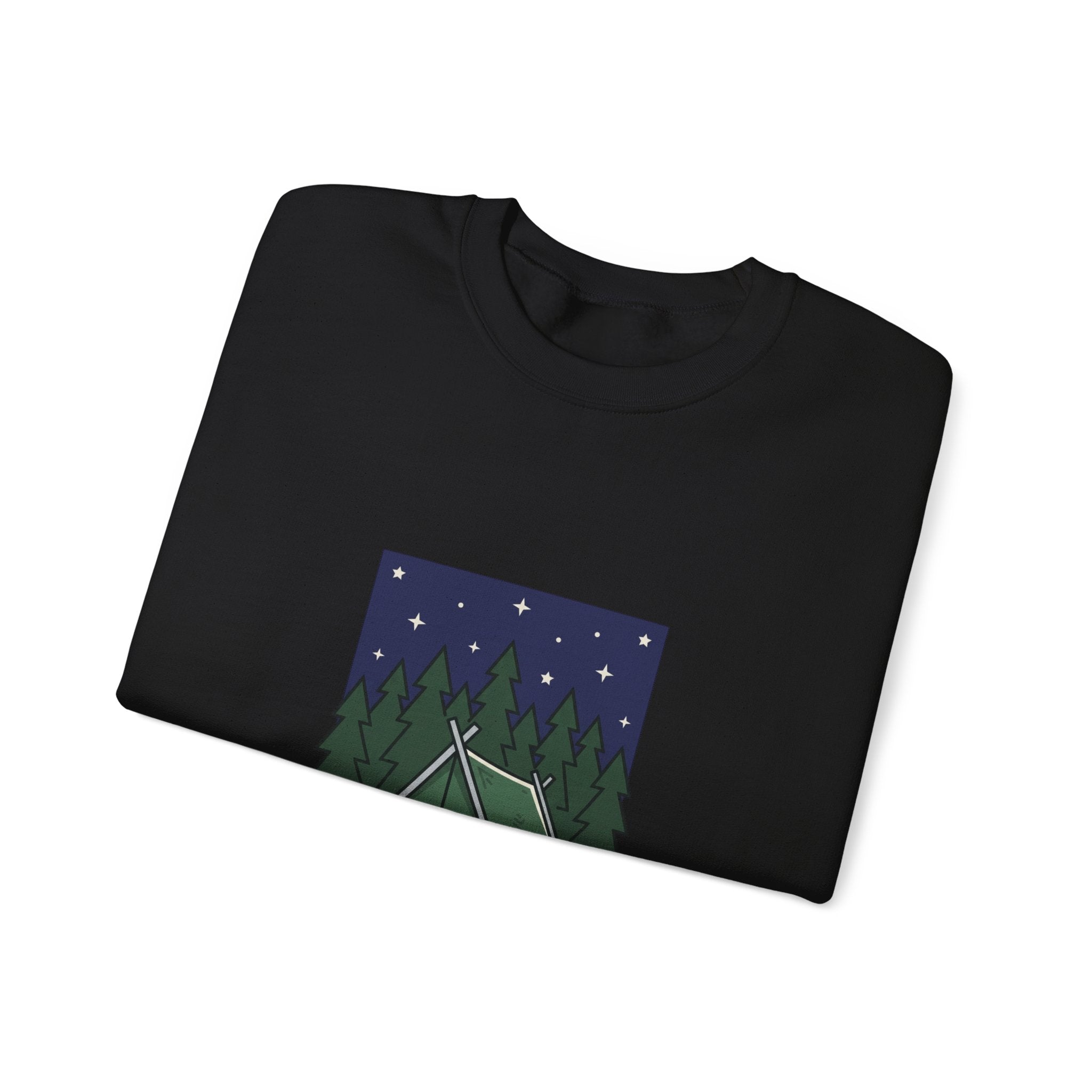 Camp Tent Illustration Sweatshirt | English Teacher Wedding, School Community