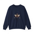 Bee Illustration Crewneck Sweatshirt | Birth Flower, Botanical Birth Month