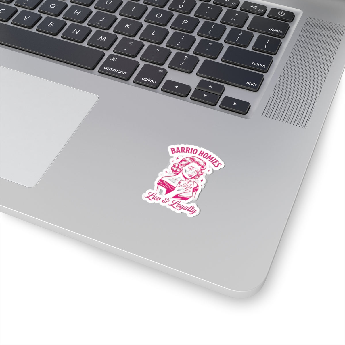 Barrio Homies Luv & Loyalty Kiss-Cut Stickers | Book Club Romance Sticker