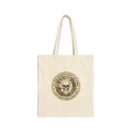All Plants Are Edible Skull Botanical Tote | Dark Nature Humor, Forager Aesthetic