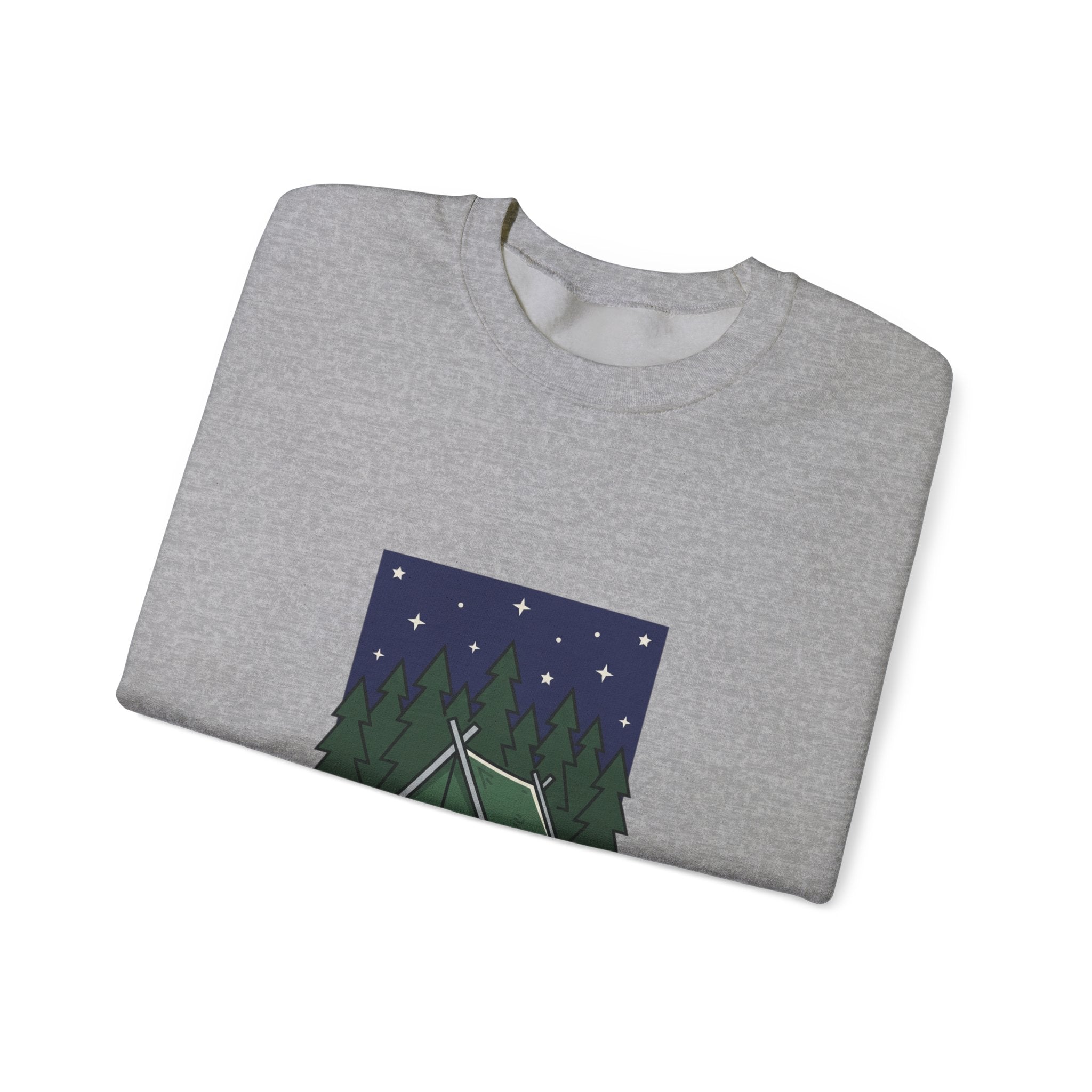Camp Tent Illustration Sweatshirt | English Teacher Wedding, School Community