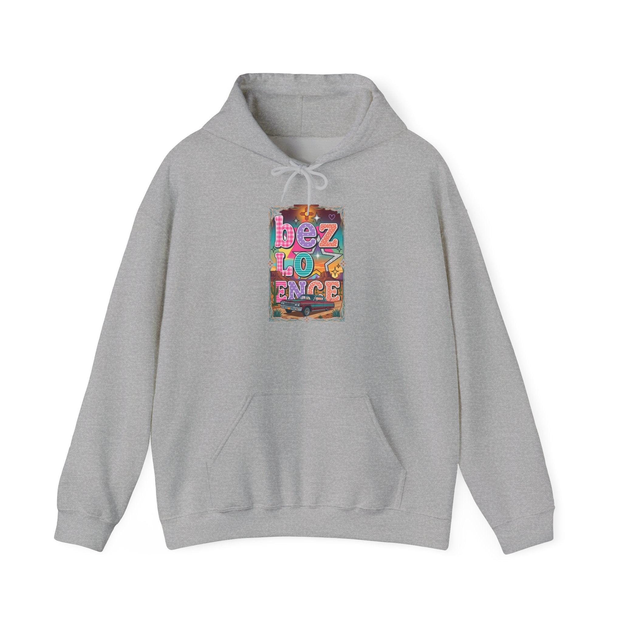 BeezLove Scripture Rainbow Hoodie — Christian Faith Sweatshirt