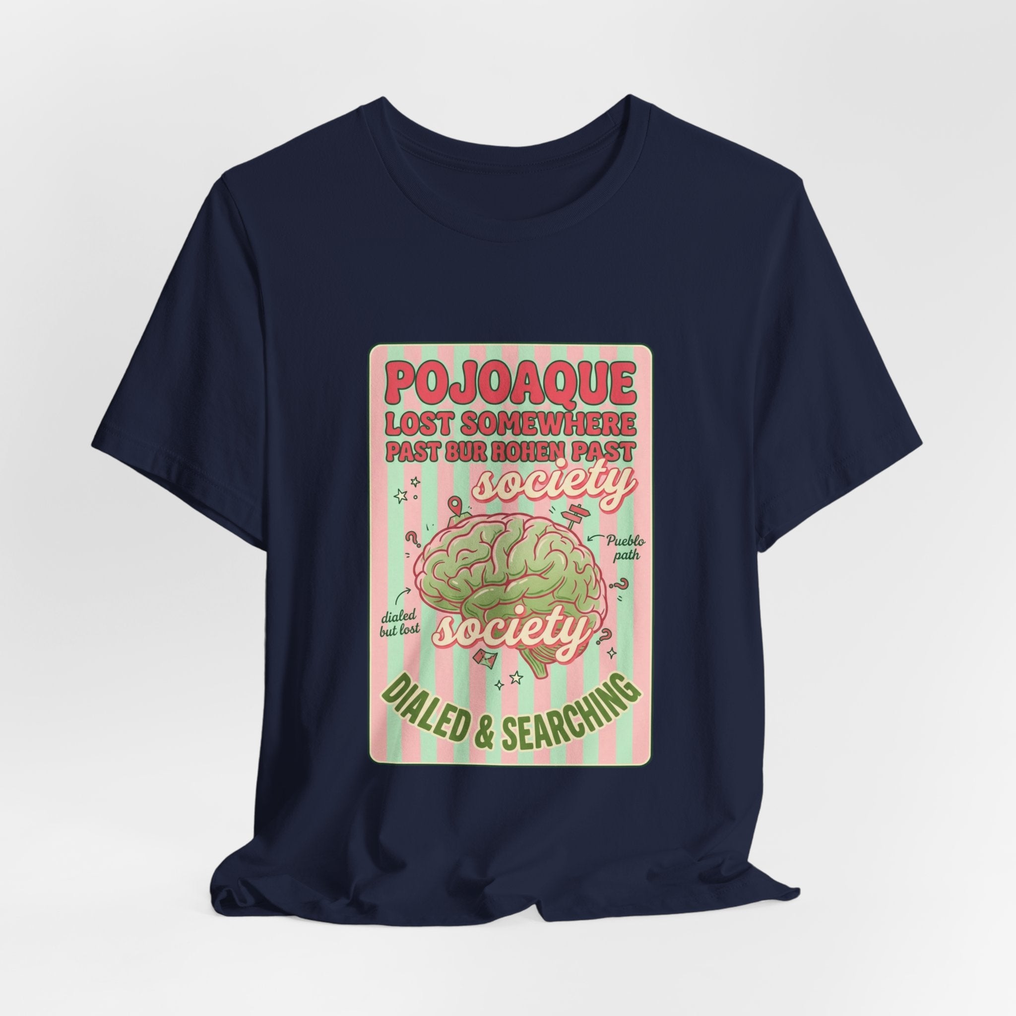 Matcha Aesthetic Brain Latte Tee | Matcha Girl Cafe Graphic T-Shirt