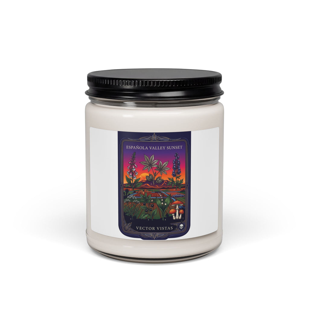 All Plants Are Edible Candle | Scented Soy Candle, Botanical Illustration