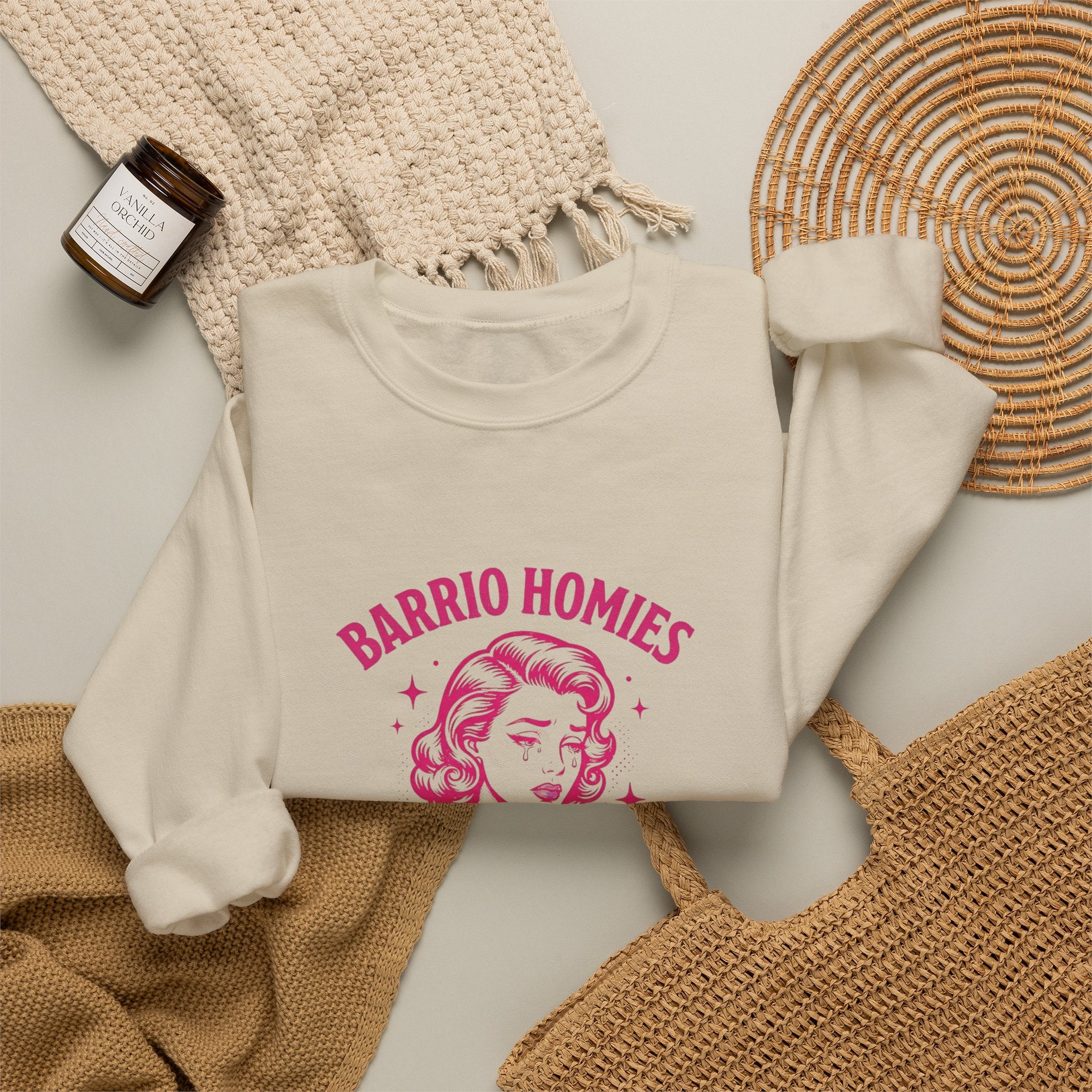 Barrio Homies Luv & Loyalty Crewneck Sweatshirt