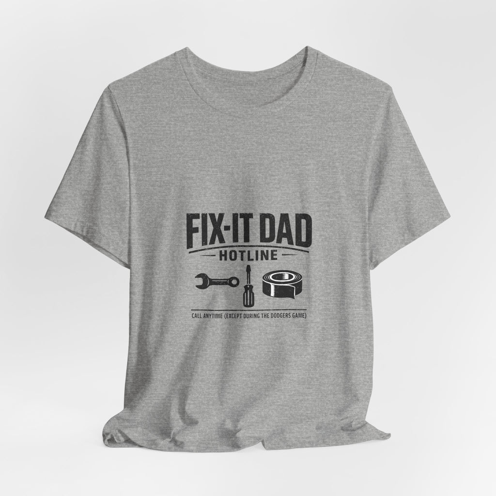 Fix-It Dad Hotline T-Shirt | Dad Identity vintage typography, streetwear tee