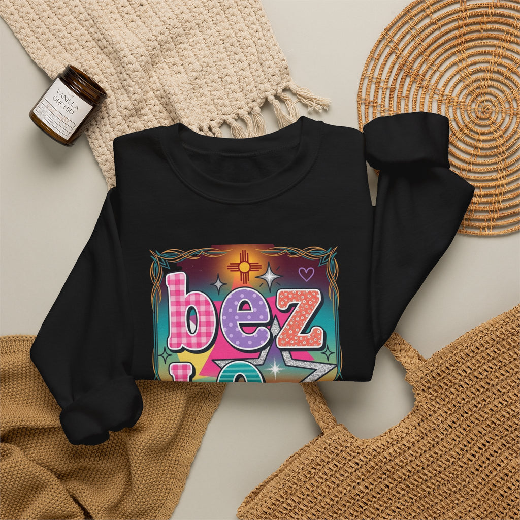 BeezLove Scripture Rainbow Crewneck — Christian Faith Sweatshirt