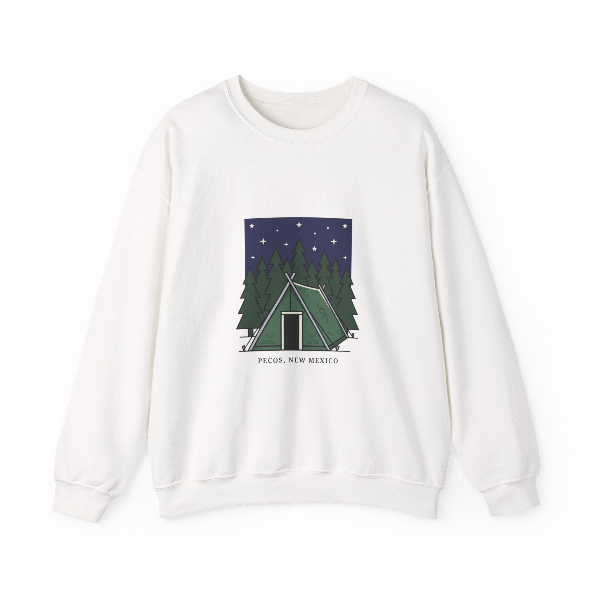 Camp Tent Illustration Sweatshirt | English Teacher Wedding, School Community