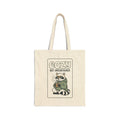 Cozy but Uncontained Raccoon Tote | Feral Raccoon Aesthetic, Celestial Wilderness