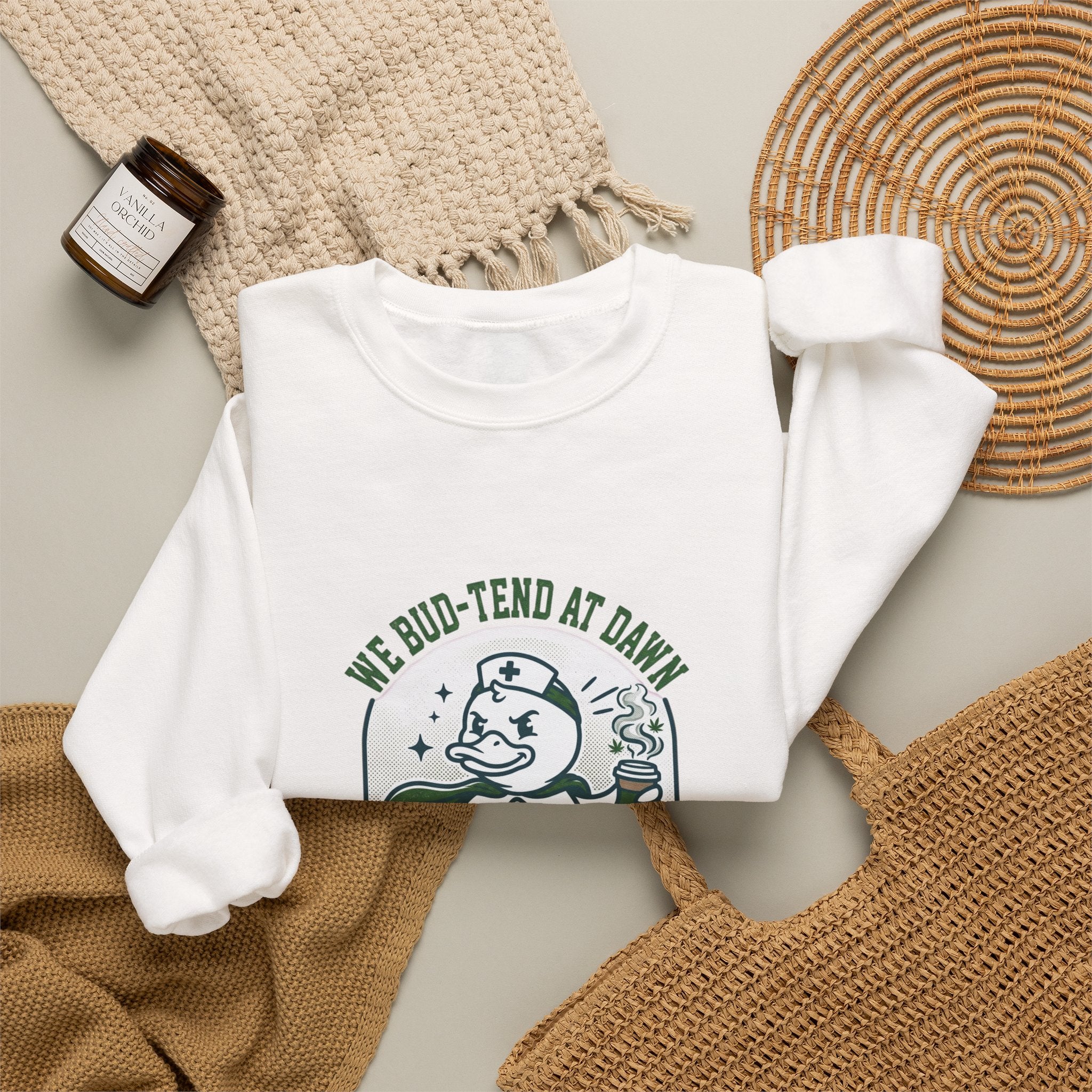Cute Nurse Ducks Sweatshirt | Nurse Humor, Medical Staff Comedy