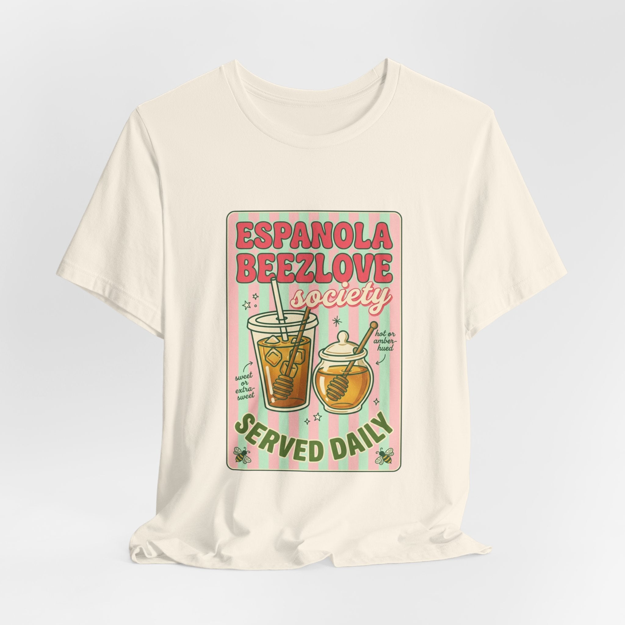 Matcha Cafe Graphic Jersey Tee | matcha girl, green pink latte vibes