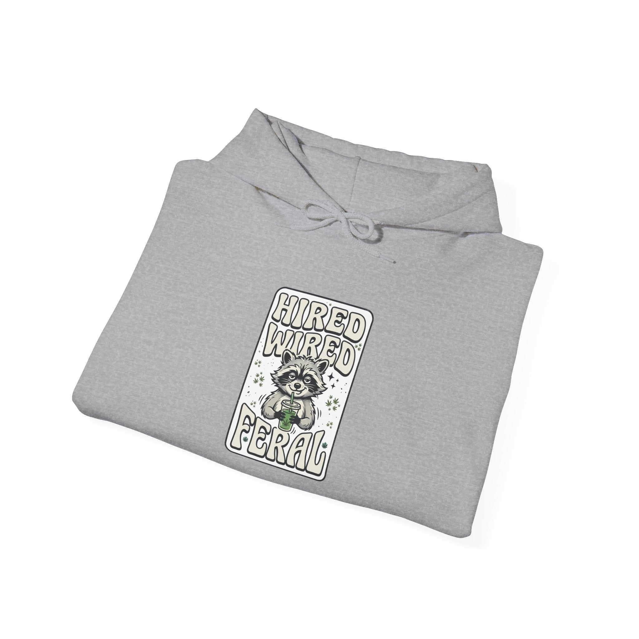 Feral Raccoon Crest Hoodie | Celestial Wilderness, Nocturnal Aesthetic