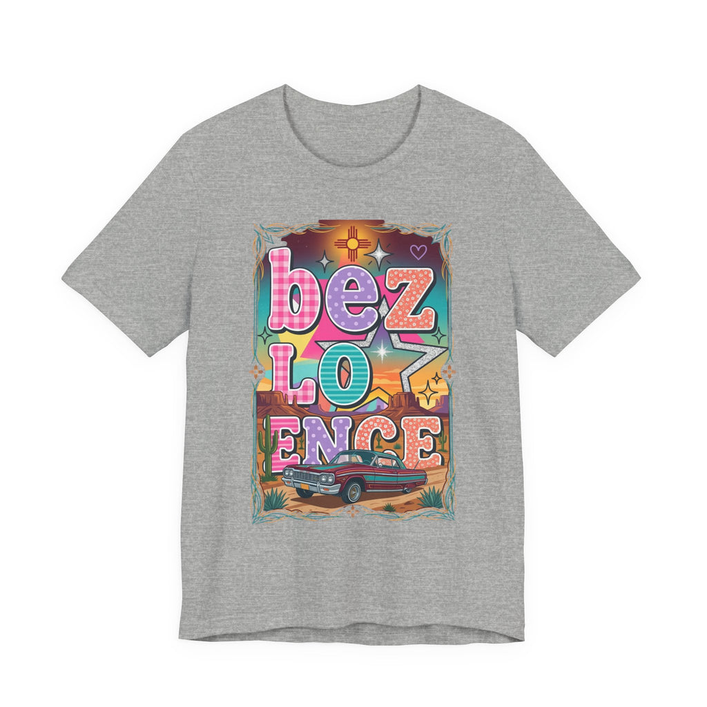 BeezLove Scripture Rainbow Tee — Colorful Christian Faith T-Shirt