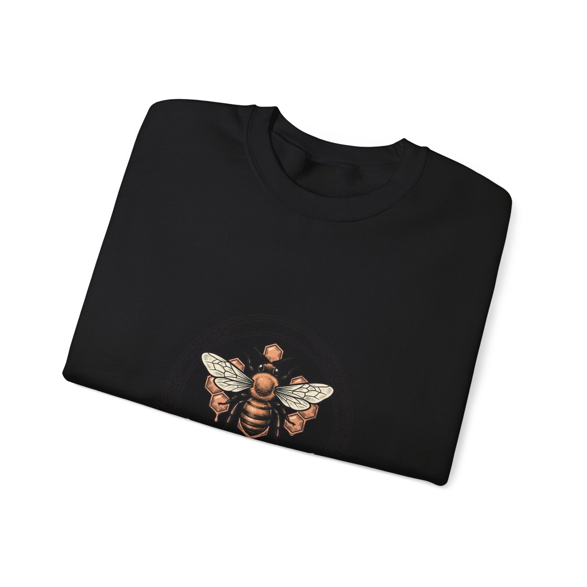 Bee Illustration Crewneck Sweatshirt | Birth Flower, Botanical Birth Month
