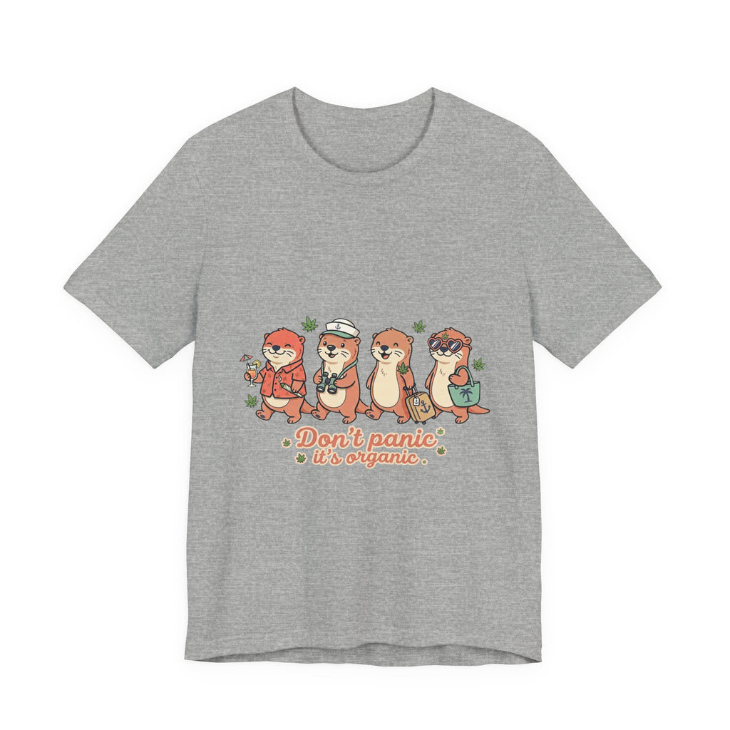 Don't Panic It's Organic Tee | Cruise Vacation, Tropical Nautical