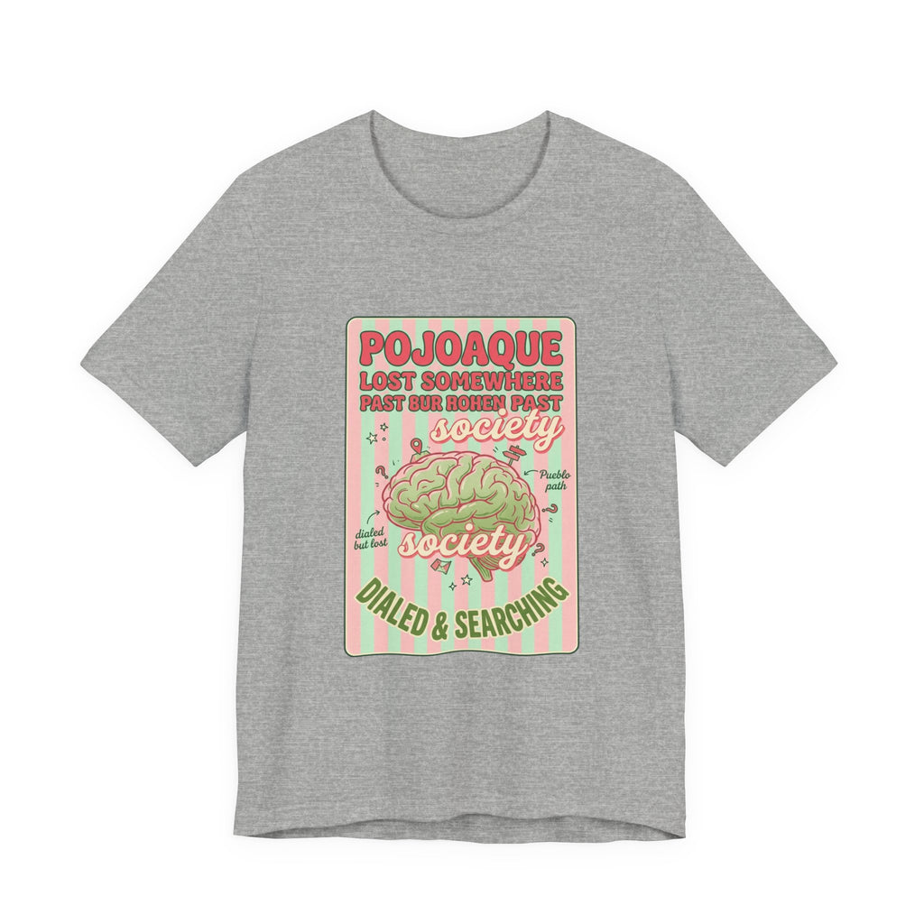 Matcha Aesthetic Brain Latte Tee | Matcha Girl Cafe Graphic T-Shirt