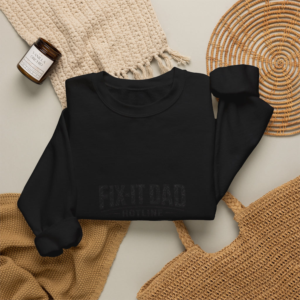 Fix-It Dad Hotline Sweatshirt | Dad Identity, Vintage Typography