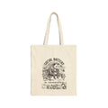 Social Battery Panda Tote, Anxious Animal Humor Canvas Tote