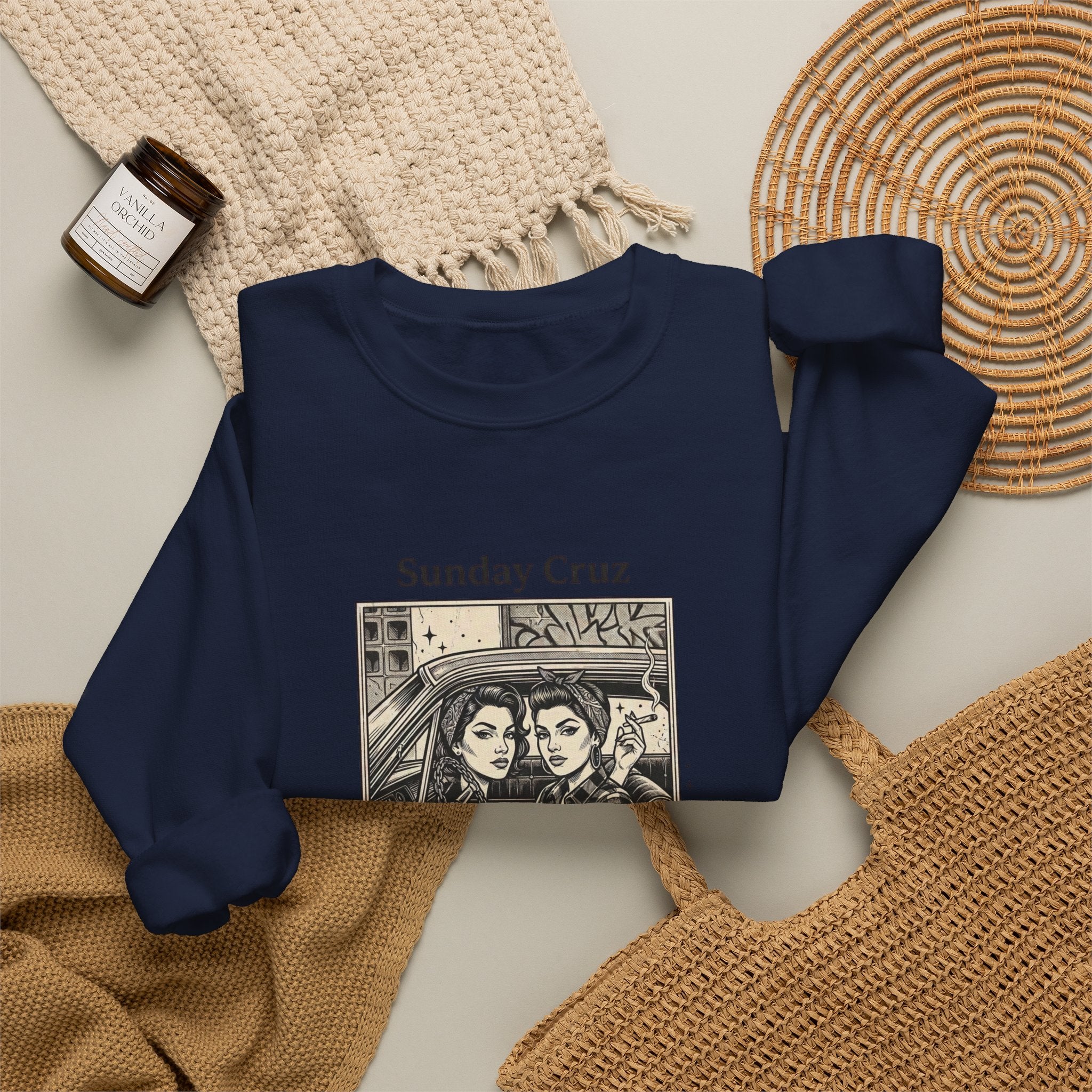 Feral Raccoon Moonrise Sweatshirt | wilderness nocturnal aesthetic