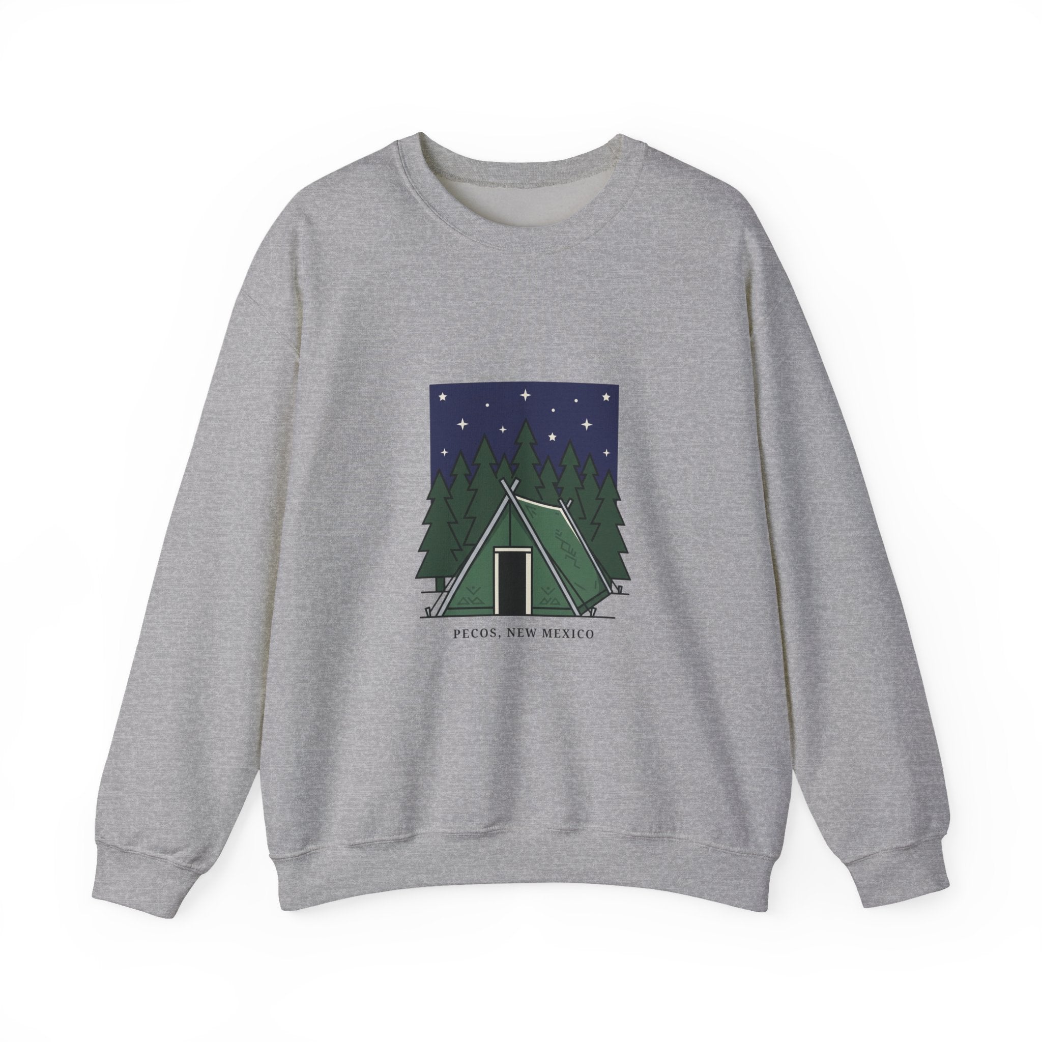 Camp Tent Illustration Sweatshirt | English Teacher Wedding, School Community
