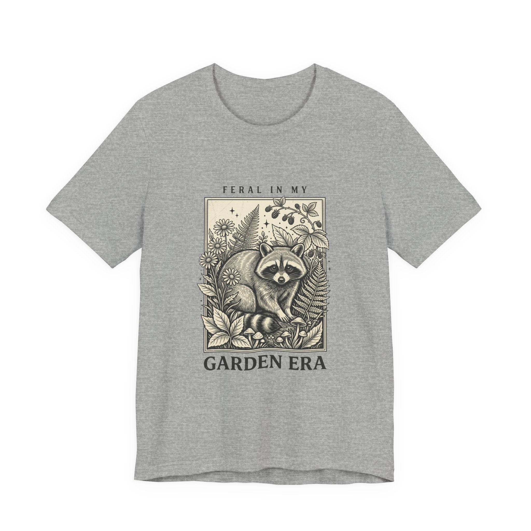 Feral in My Garden Era Tee | Raccoon Wilderness Aesthetic