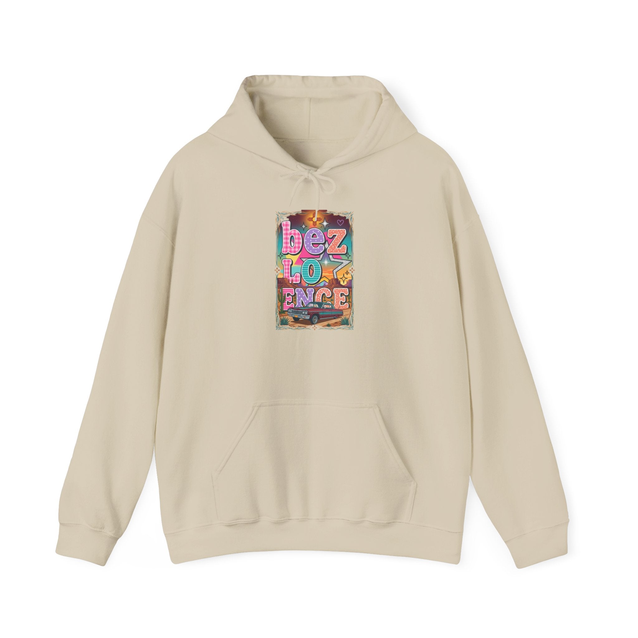 BeezLove Scripture Rainbow Hoodie — Christian Faith Sweatshirt