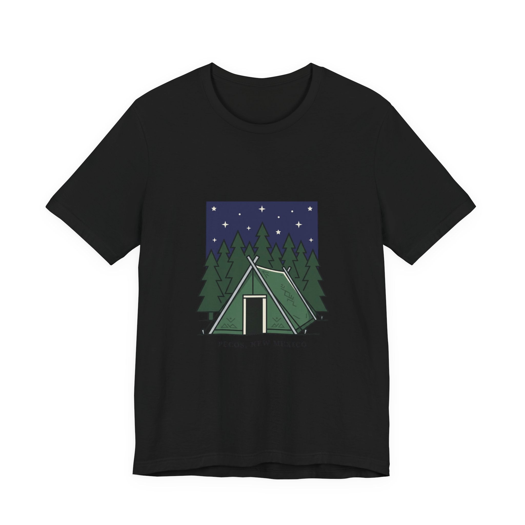 Camping Tent Illustration Tee | Teacher Wedding, School Community