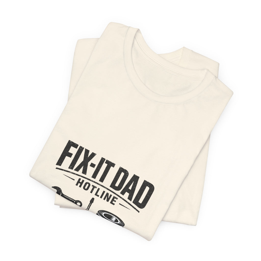 Fix-It Dad Hotline T-Shirt | Dad Identity vintage typography, streetwear tee
