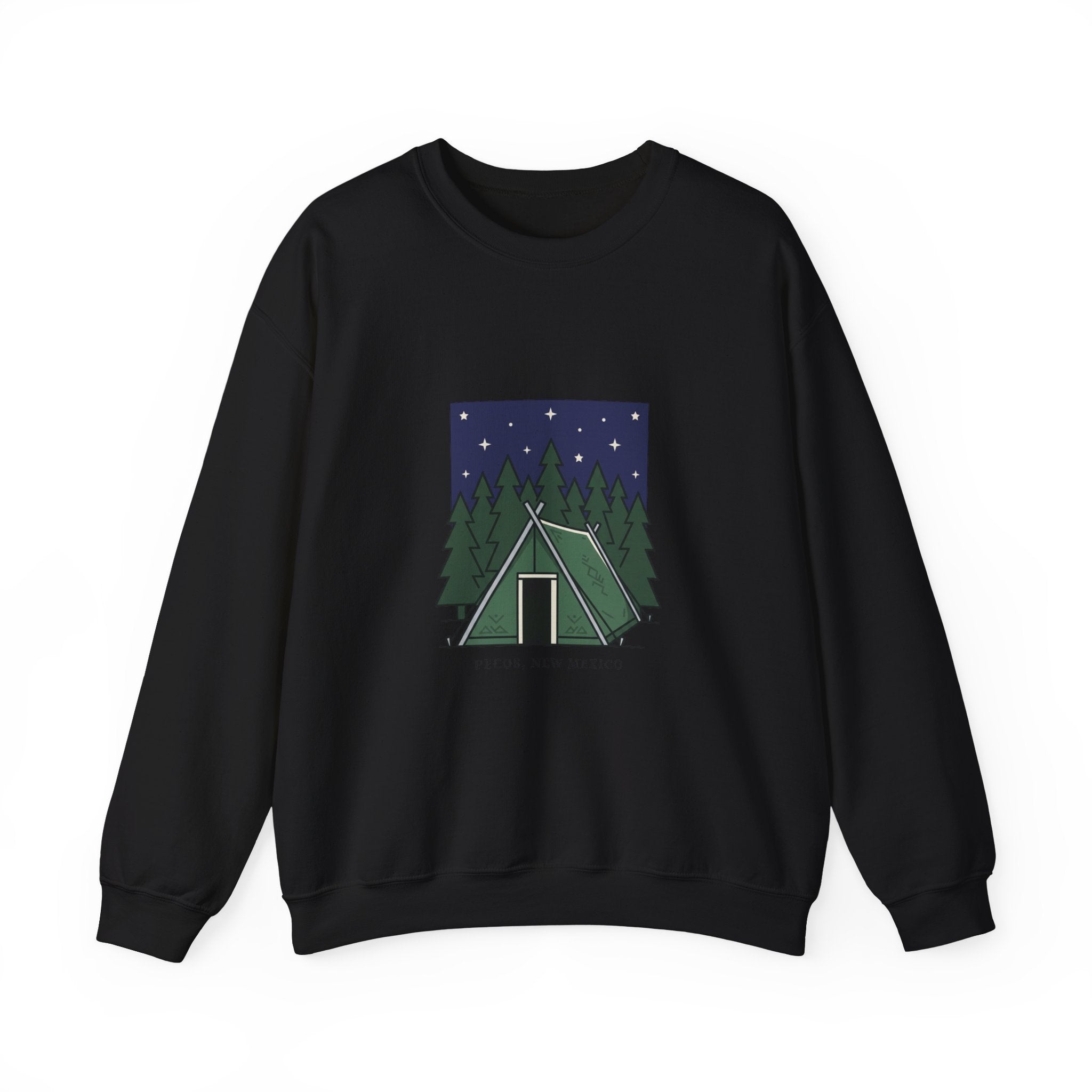 Camp Tent Illustration Sweatshirt | English Teacher Wedding, School Community