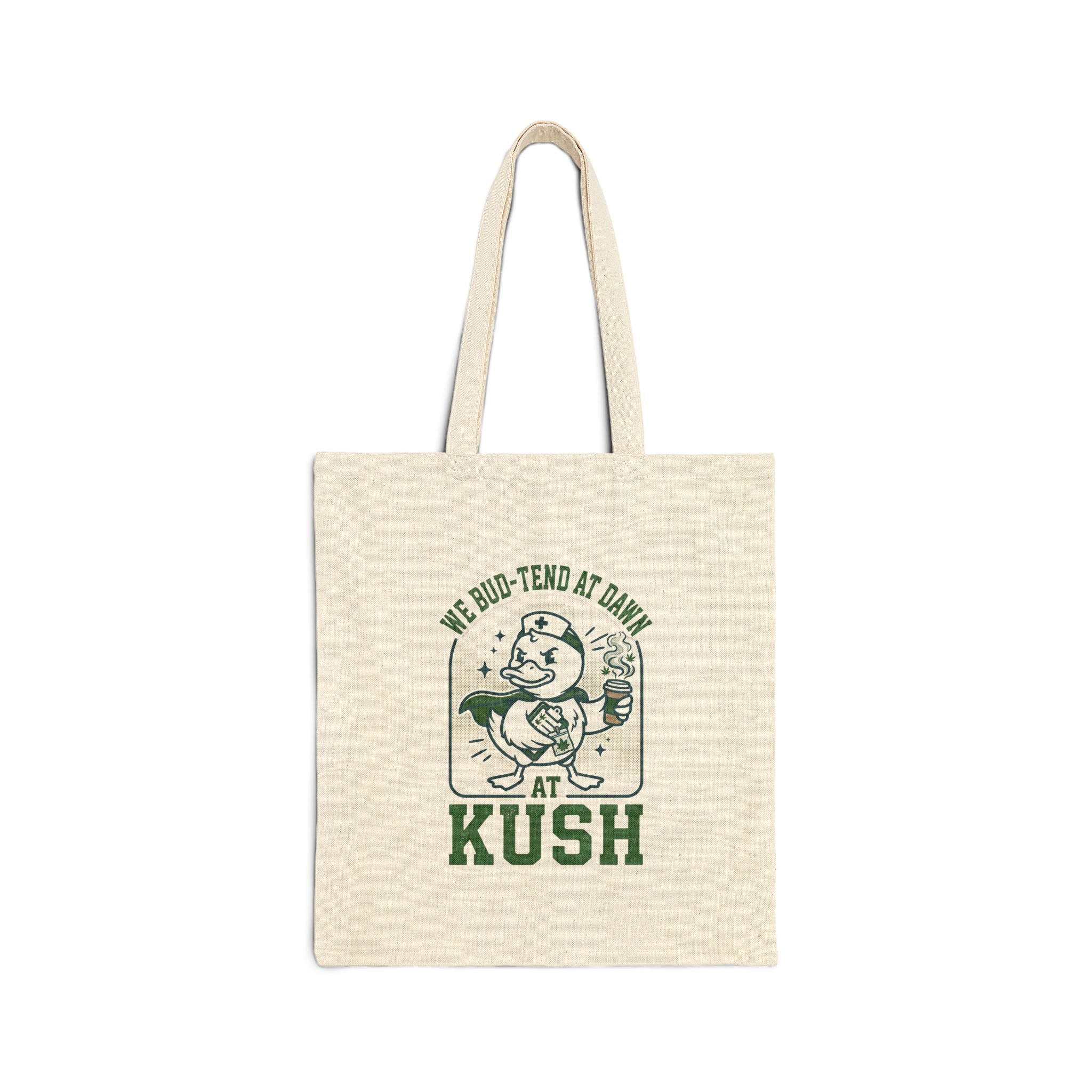 Nurse Ducks Tote, Medical Humor Canvas Tote | Cute Nursing Shift Bag