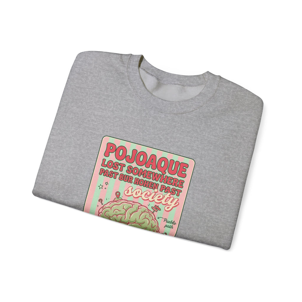 Matcha Club Graphic Sweatshirt | green pink café aesthetic, latte art illustration