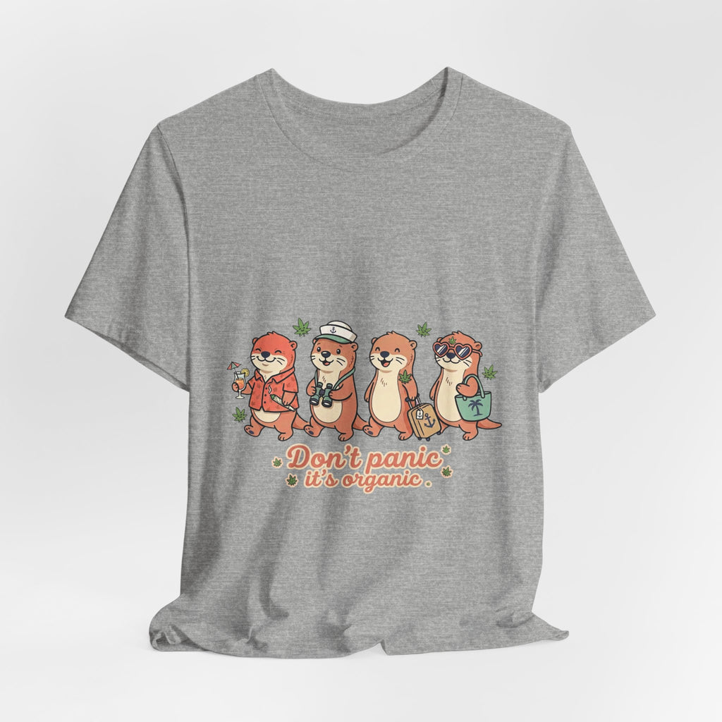 Don't Panic It's Organic Tee | Cruise Vacation, Tropical Nautical