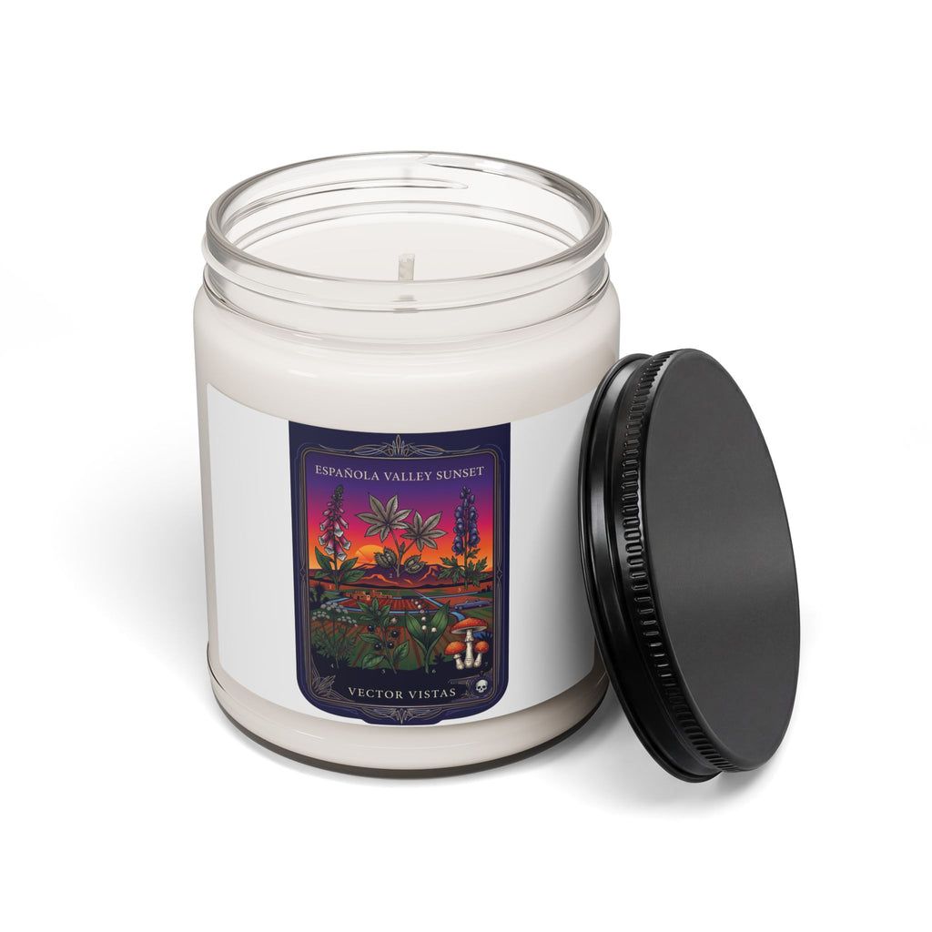All Plants Are Edible Candle | Scented Soy Candle, Botanical Illustration