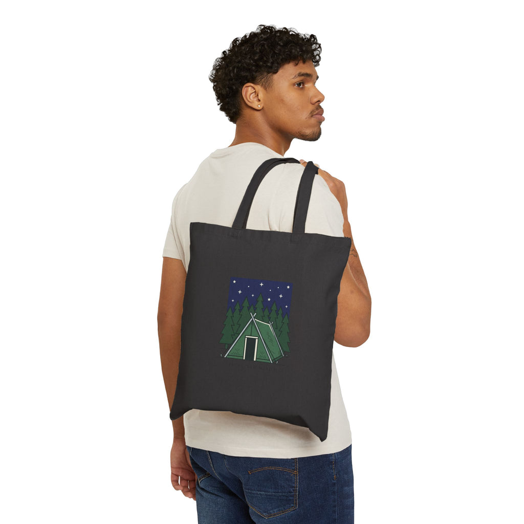 Camping Tent Illustration Tote | Teacher Wedding, School Community