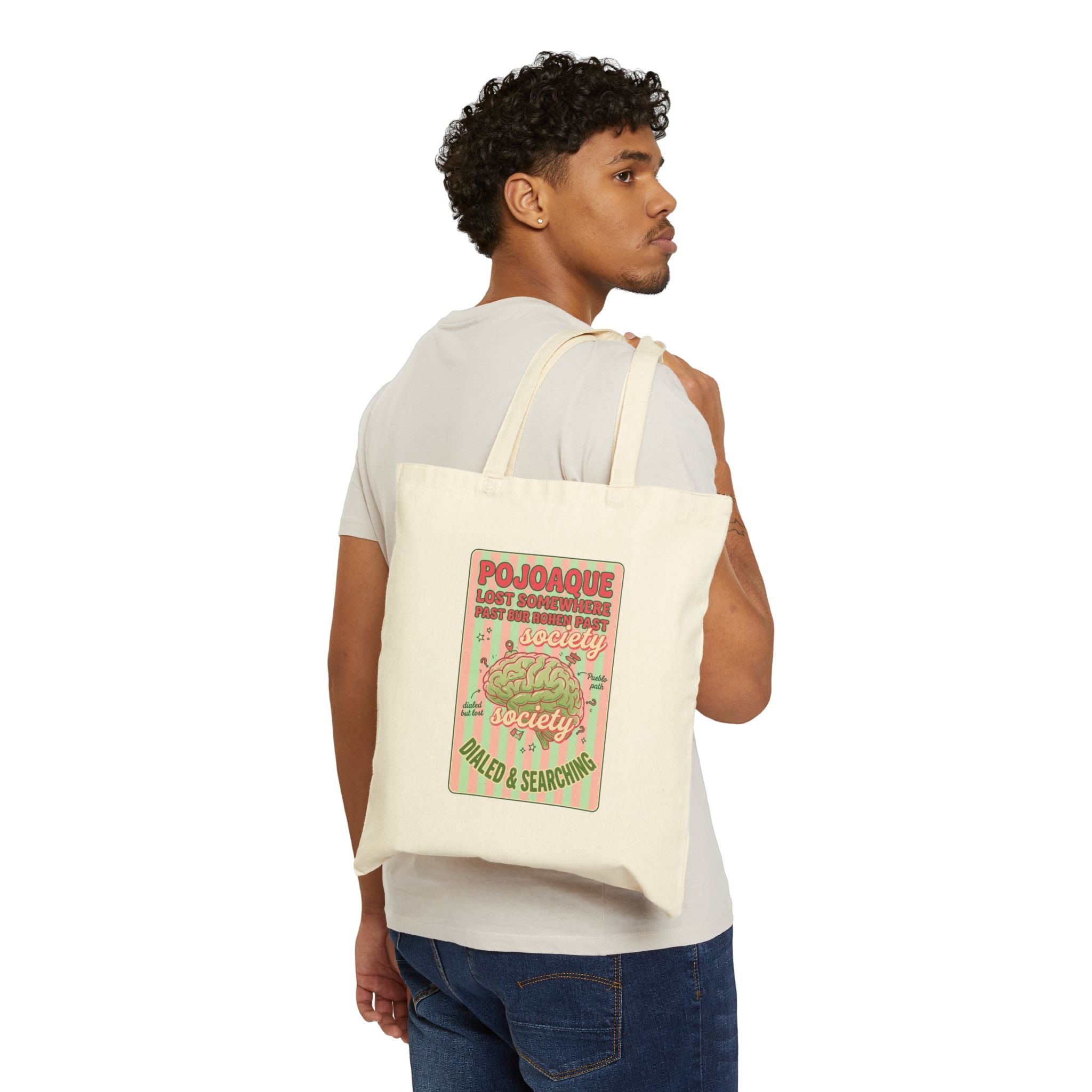 Matcha Cafe Club tote, Canvas Tote Bag | green pink matcha aesthetic