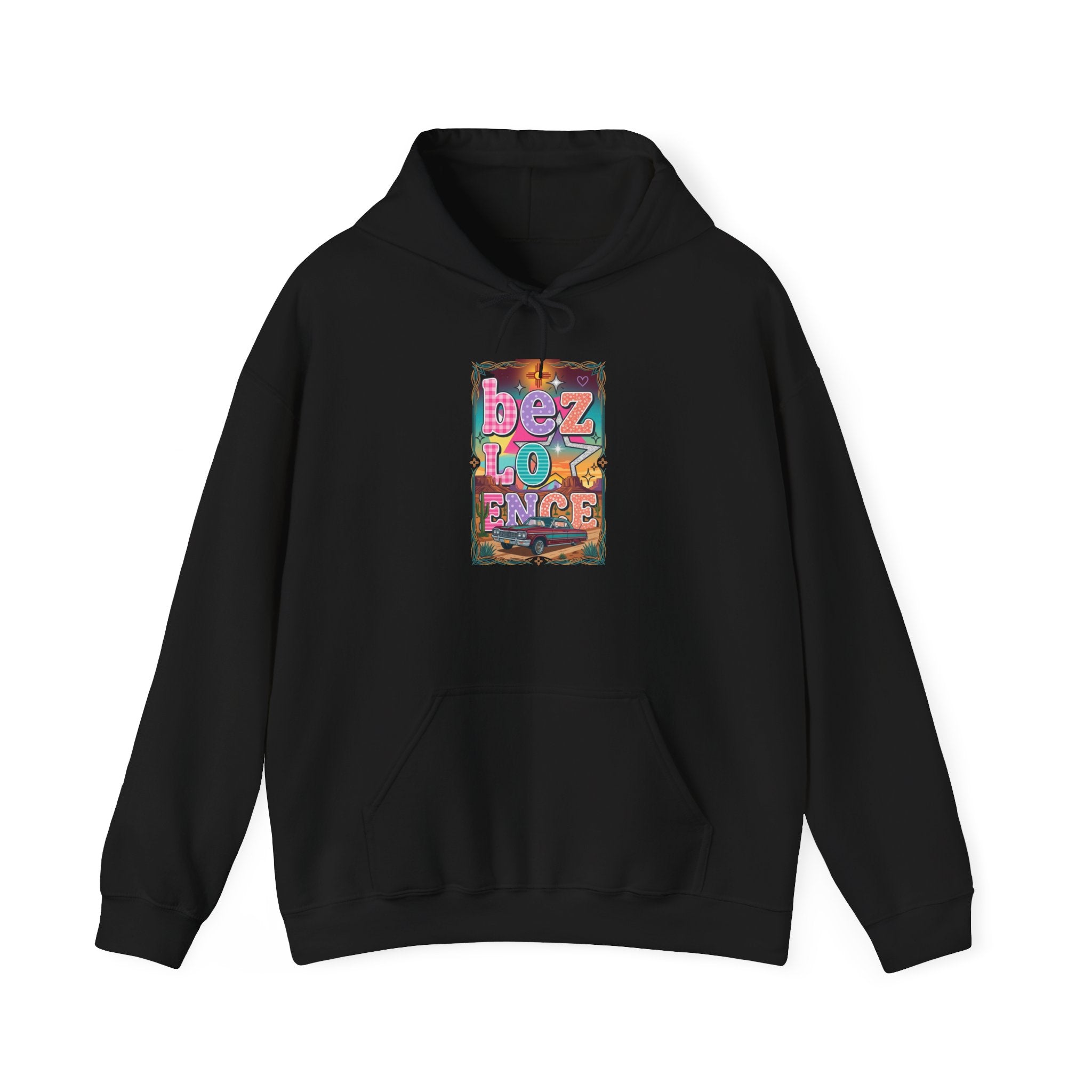 BeezLove Scripture Rainbow Hoodie — Christian Faith Sweatshirt