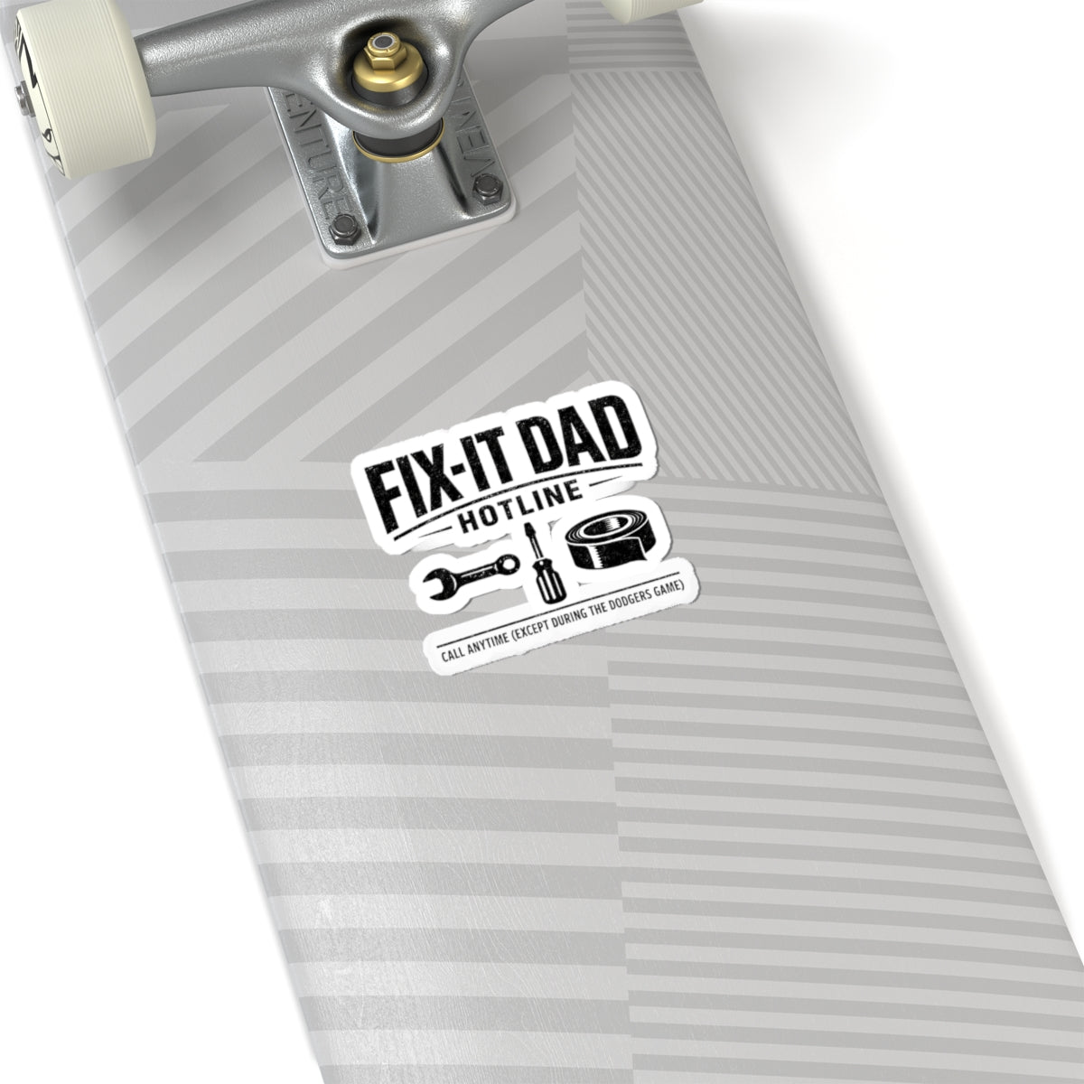 Fix-It Dad Hotline Sticker | Dad Identity, Vintage Tool Typography