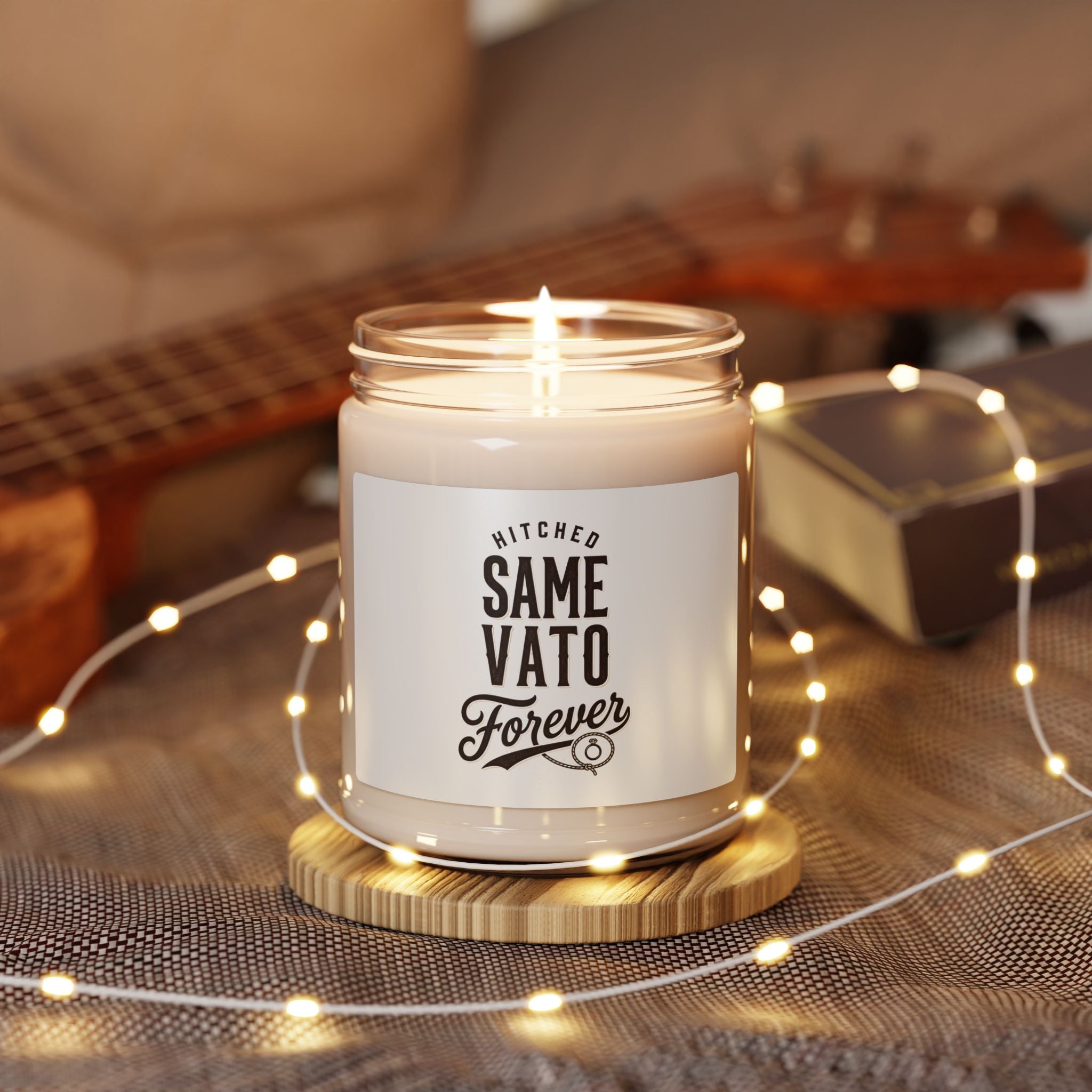 Same Vato Forever Candle, Soy Jar | Bride Wife Era, Engaged Slogan