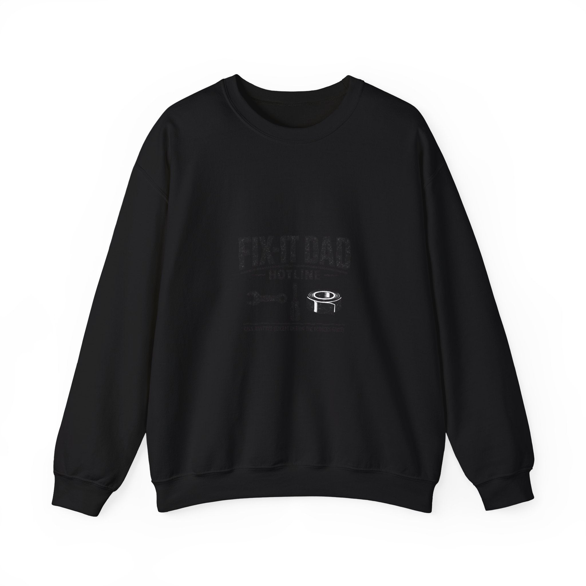 Fix-It Dad Hotline Sweatshirt | Dad Identity, Vintage Typography