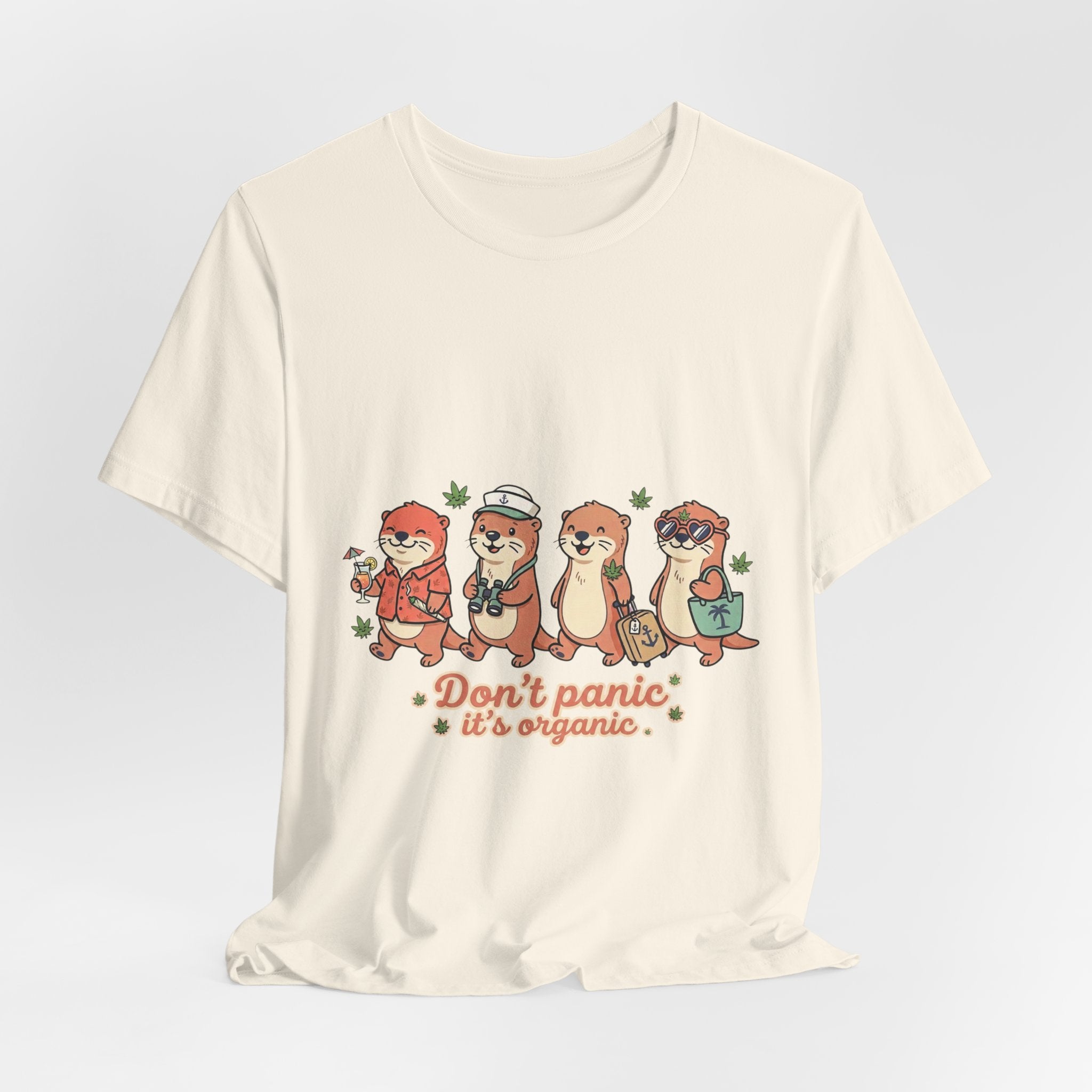 Don't Panic It's Organic Tee | Cruise Vacation, Tropical Nautical