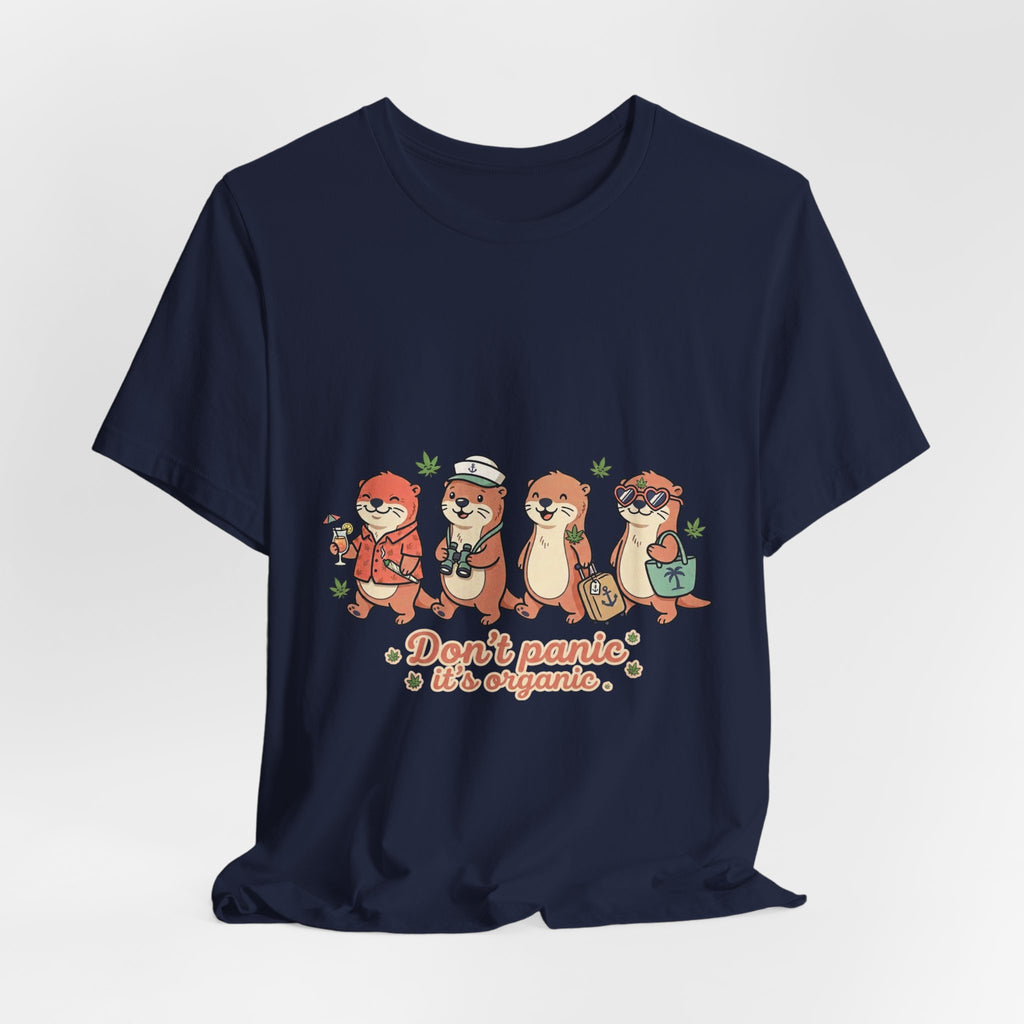 Don't Panic It's Organic Tee | Cruise Vacation, Tropical Nautical