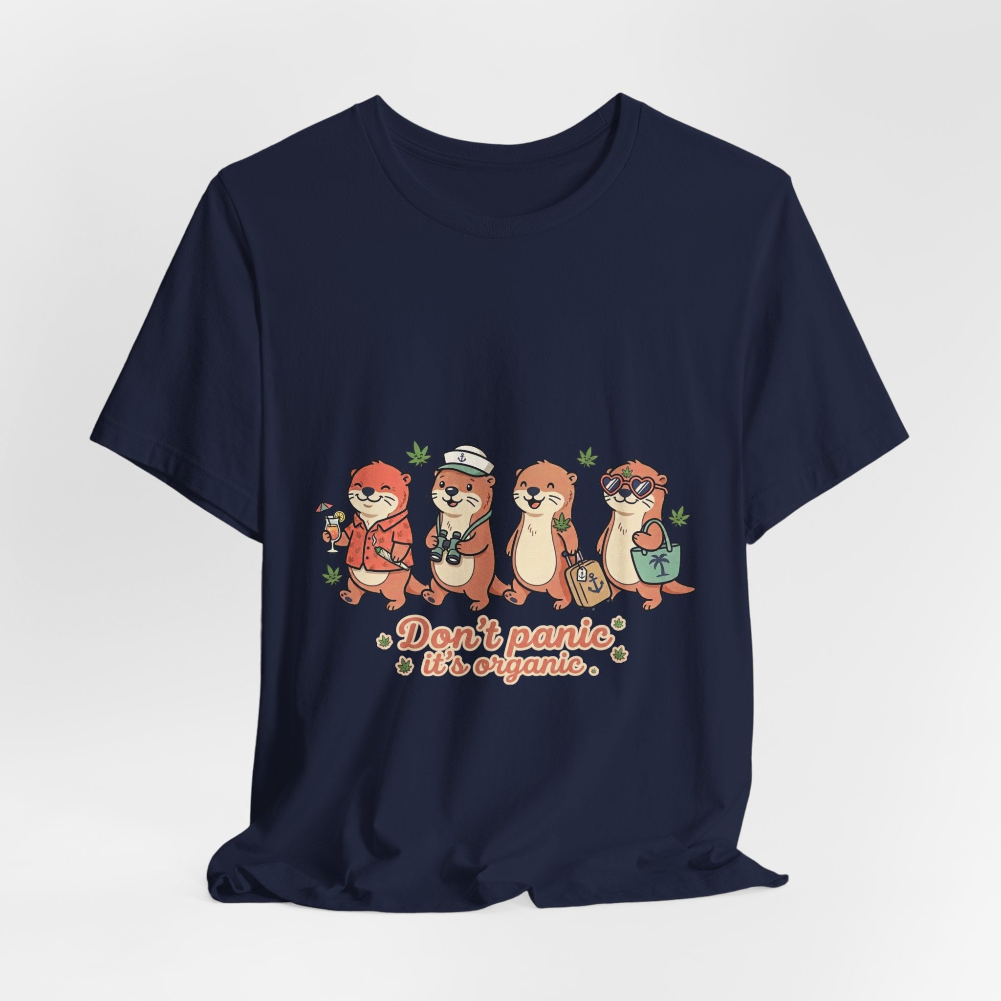 Don't Panic It's Organic Tee | Cruise Vacation, Tropical Nautical