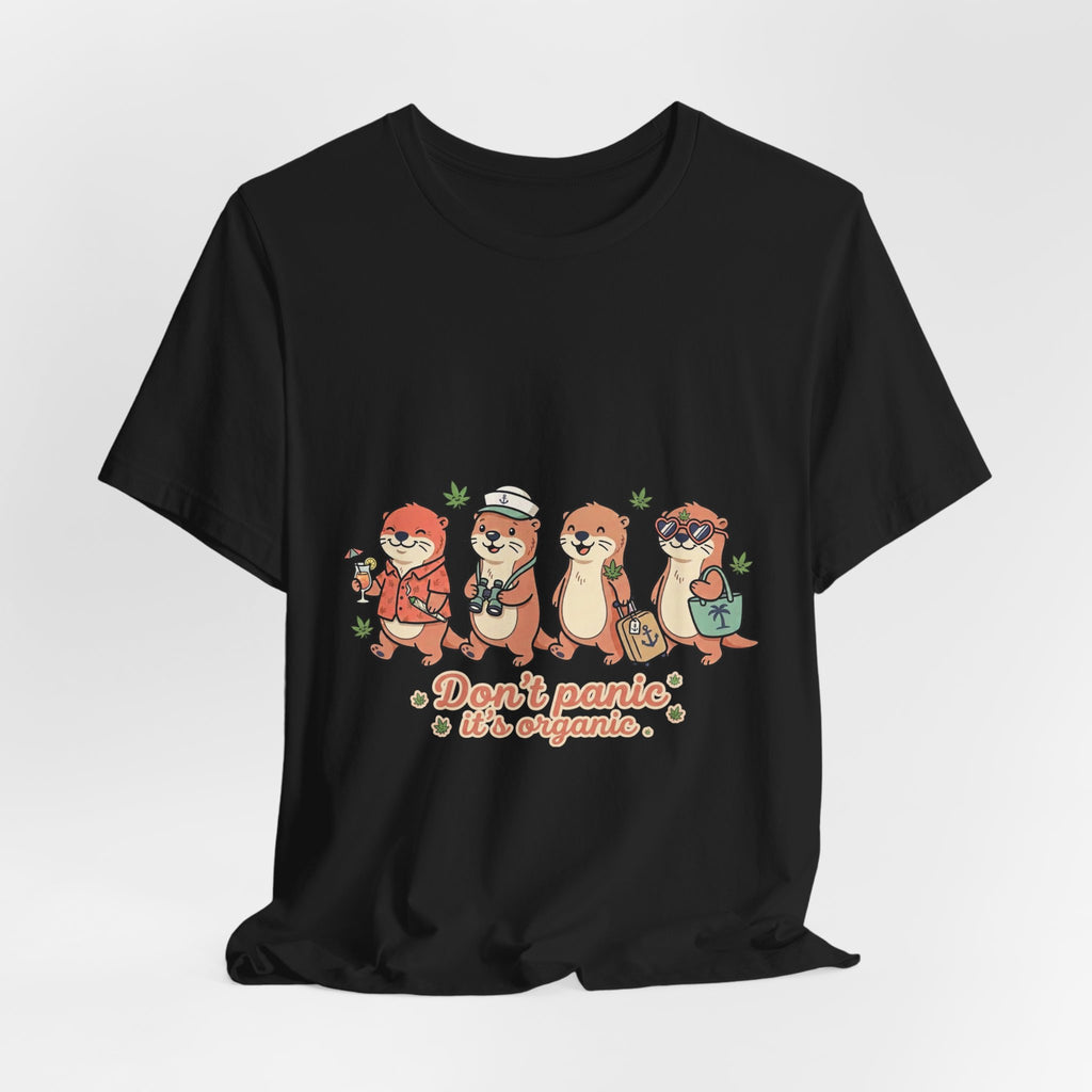 Don't Panic It's Organic Tee | Cruise Vacation, Tropical Nautical