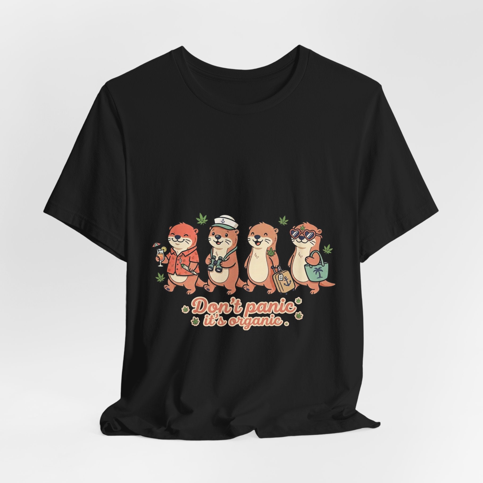 Don't Panic It's Organic Tee | Cruise Vacation, Tropical Nautical