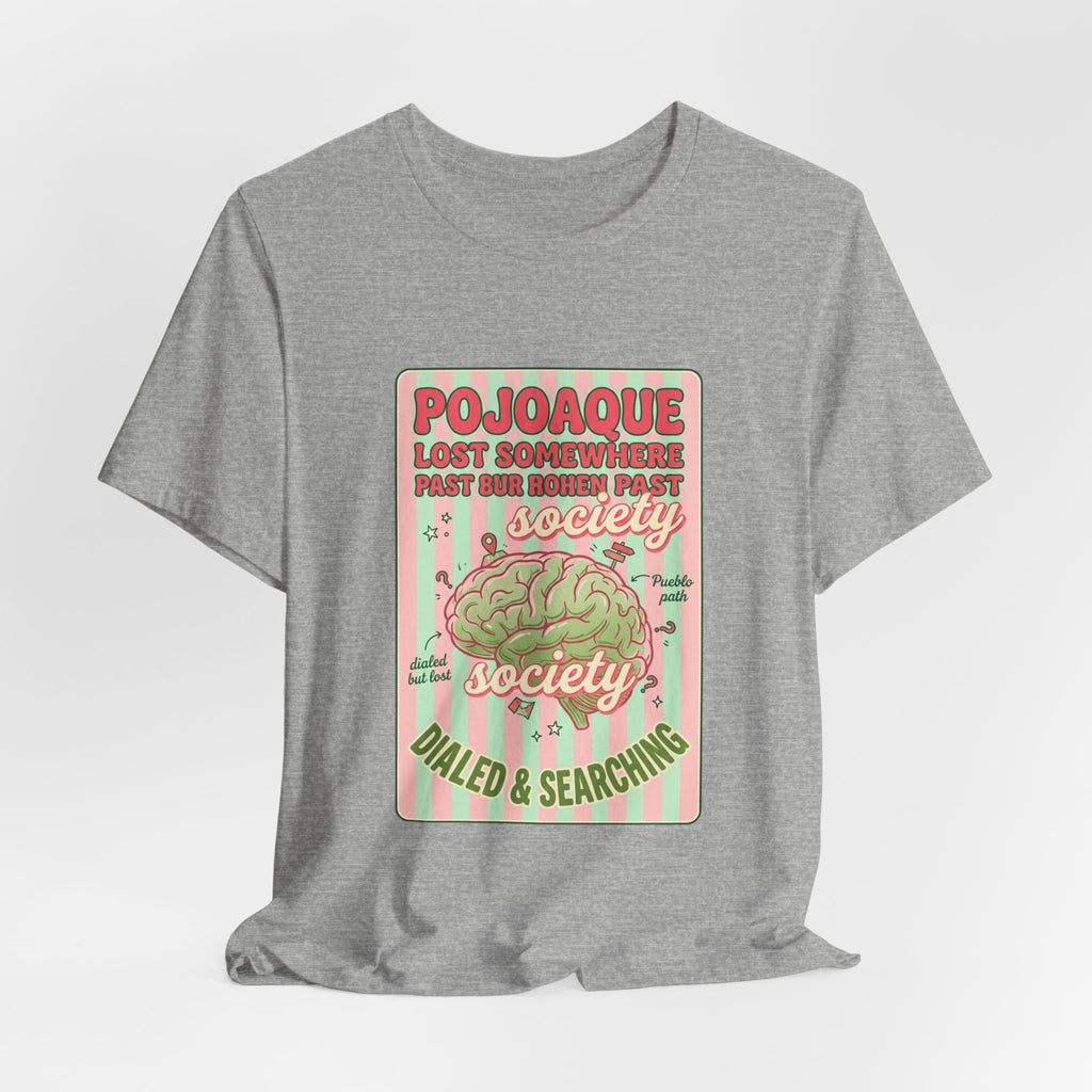 Matcha Aesthetic Brain Latte Tee | Matcha Girl Cafe Graphic T-Shirt
