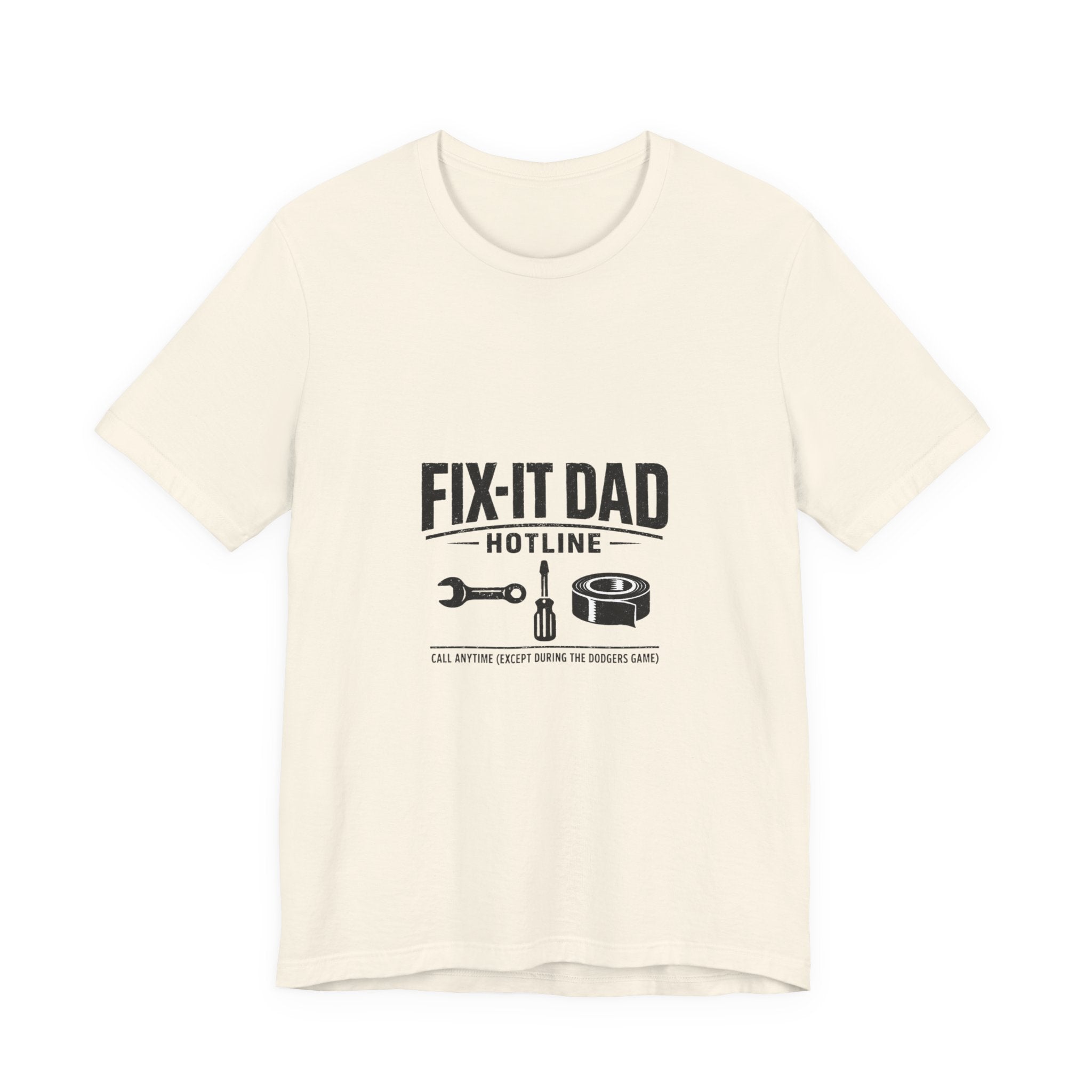 Fix-It Dad Hotline T-Shirt | Dad Identity vintage typography, streetwear tee