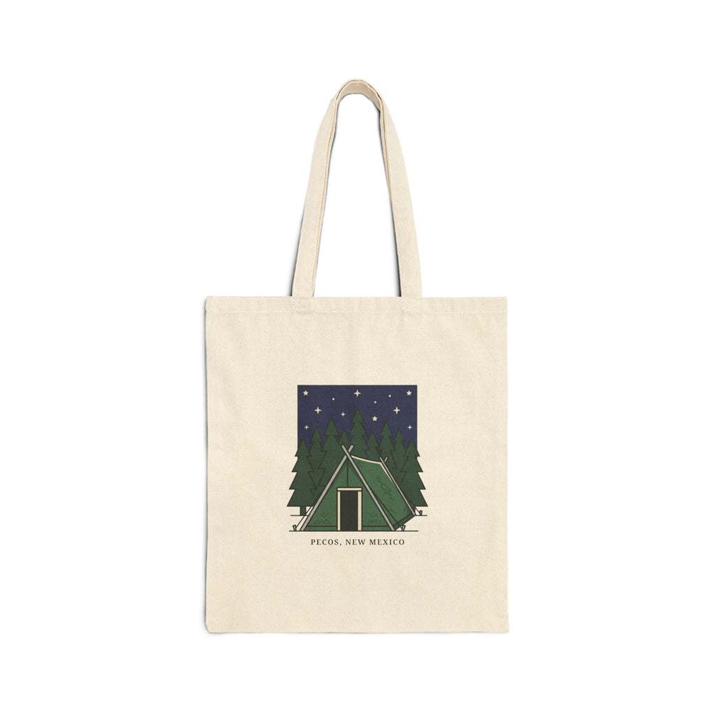 Camping Tent Illustration Tote | Teacher Wedding, School Community