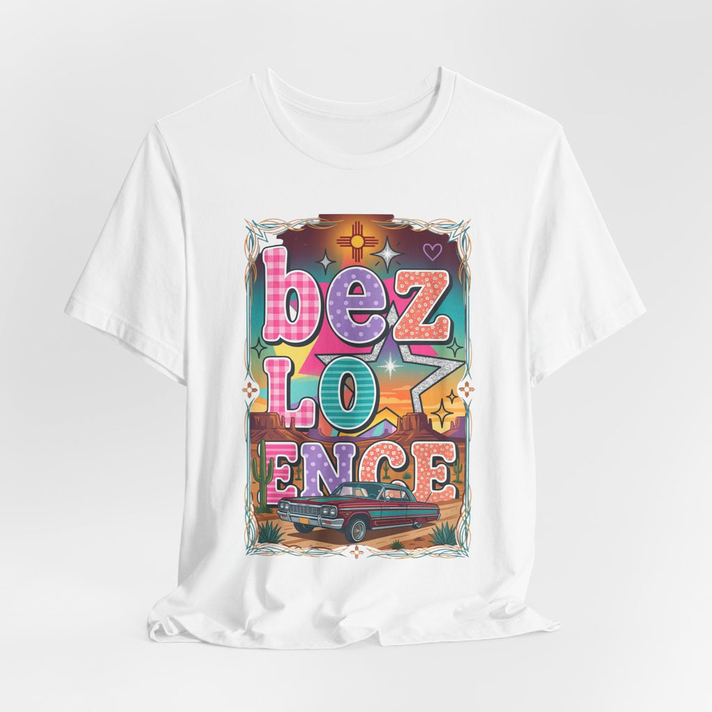 BeezLove Scripture Rainbow Tee — Colorful Christian Faith T-Shirt