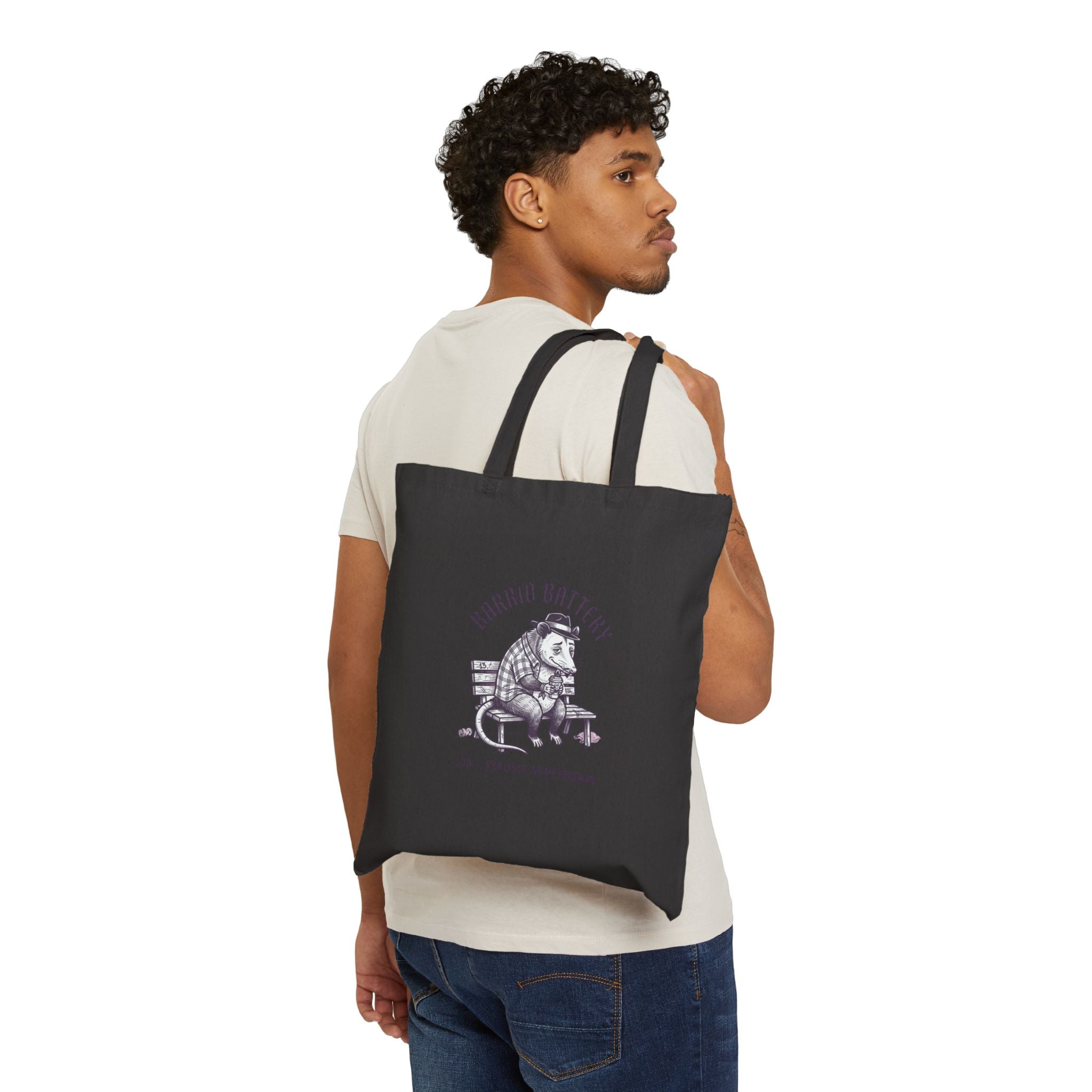 Anxious Hedgehog Illustration Tote | Anxious Animal Humor, Cute Anxiety