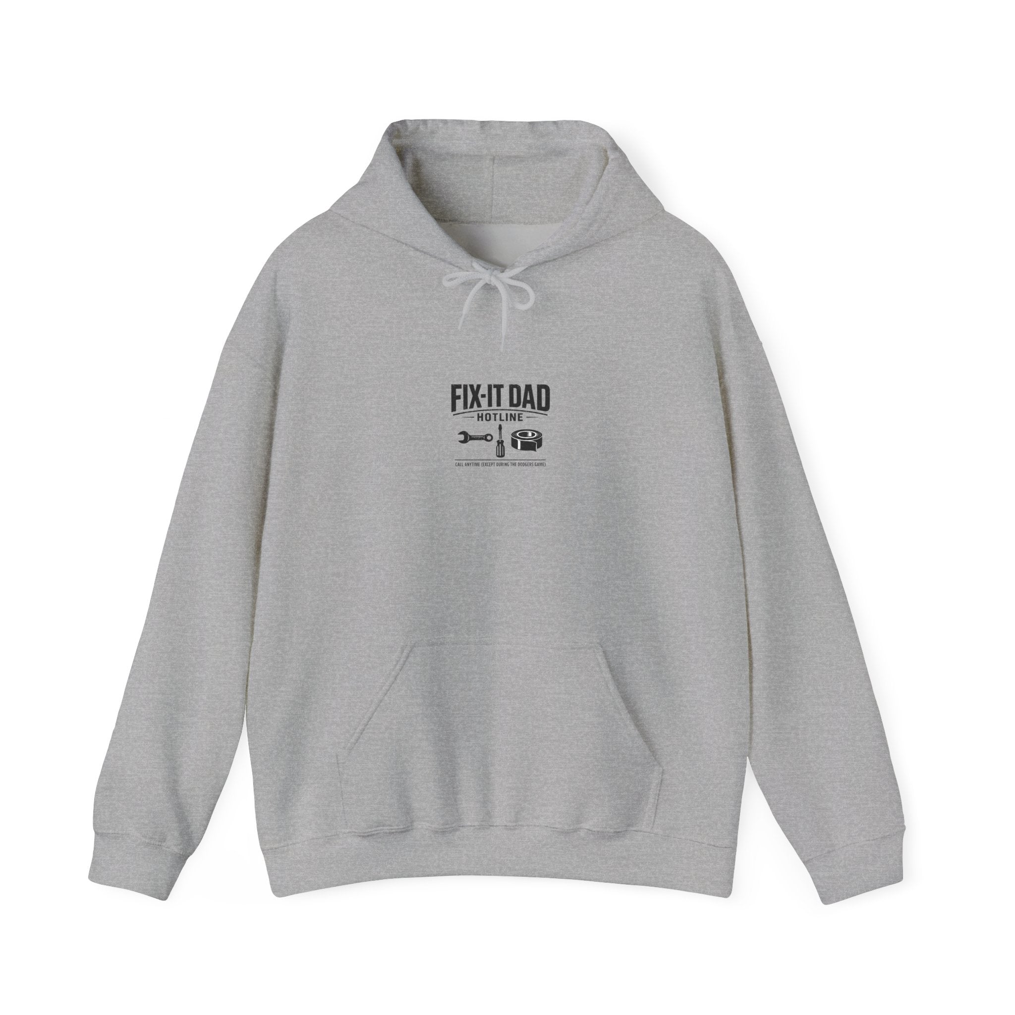 Fix-It Dad Hoodie | Vintage Tool Graphic, Dad Identity Streetwear